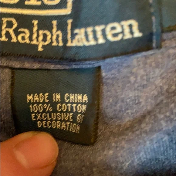 Ralph Lauren Blue Polo - Picture 3 of 4